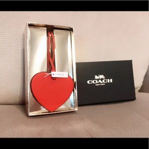 ❤️💯 COACH Heart Ornament ❤️